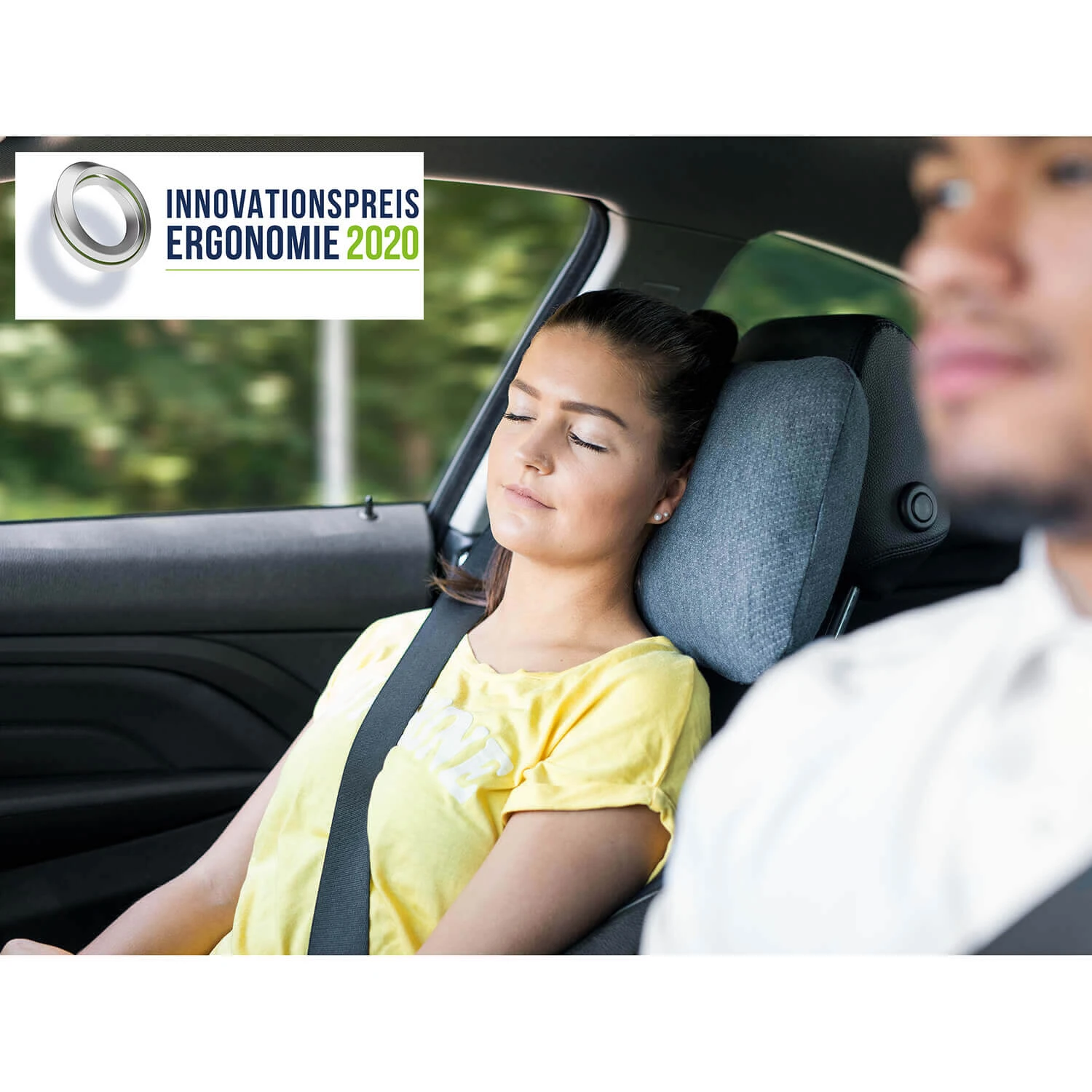 Third Of Life Reisekissen "VOLAR" QuickDry Aus Hochwertigem Visco-Schaum Mit Thermo-Bezug â Bild 4