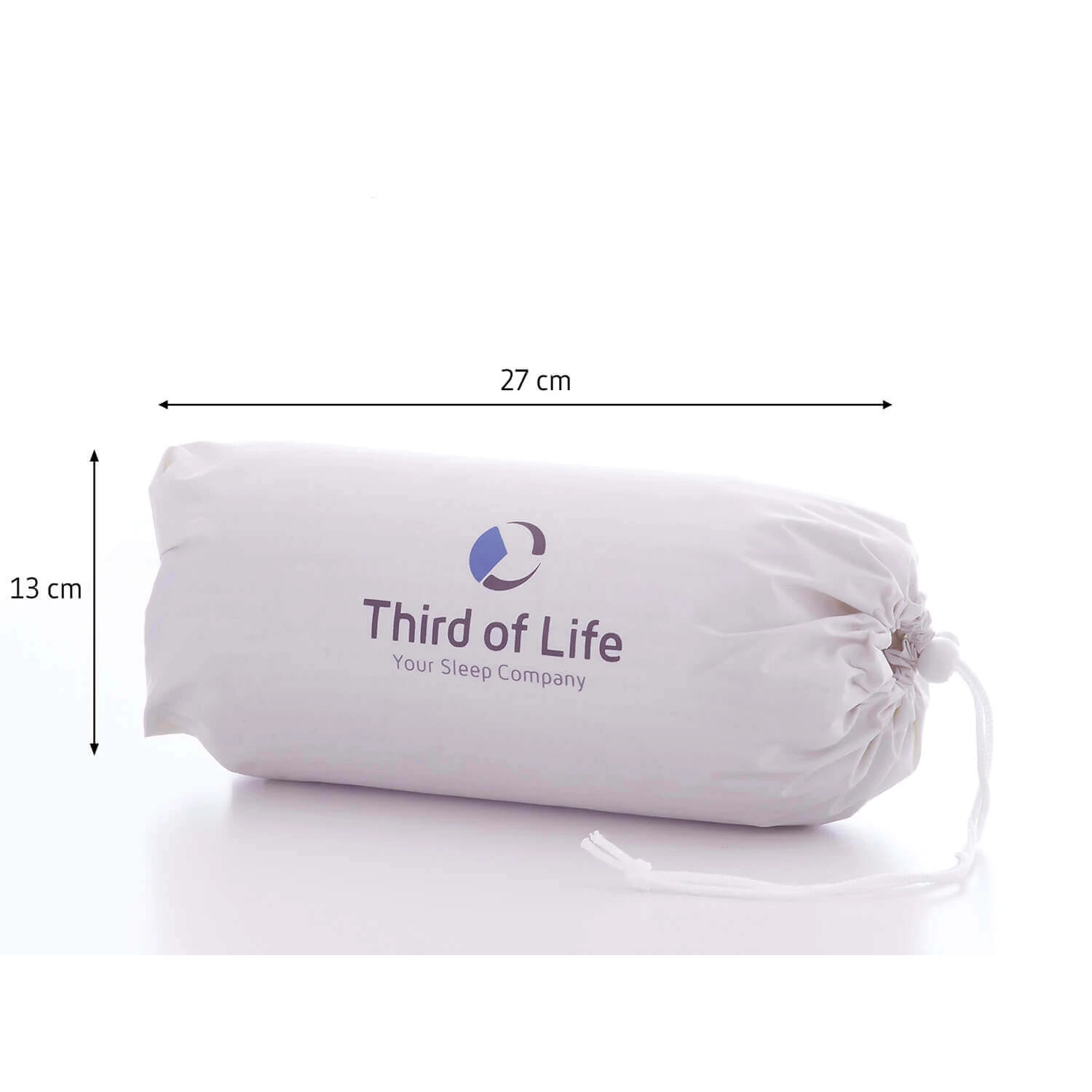 Third Of Life Reisekissen "VOLAR" QuickDry Aus Hochwertigem Visco-Schaum Mit Thermo-Bezug â Bild 5