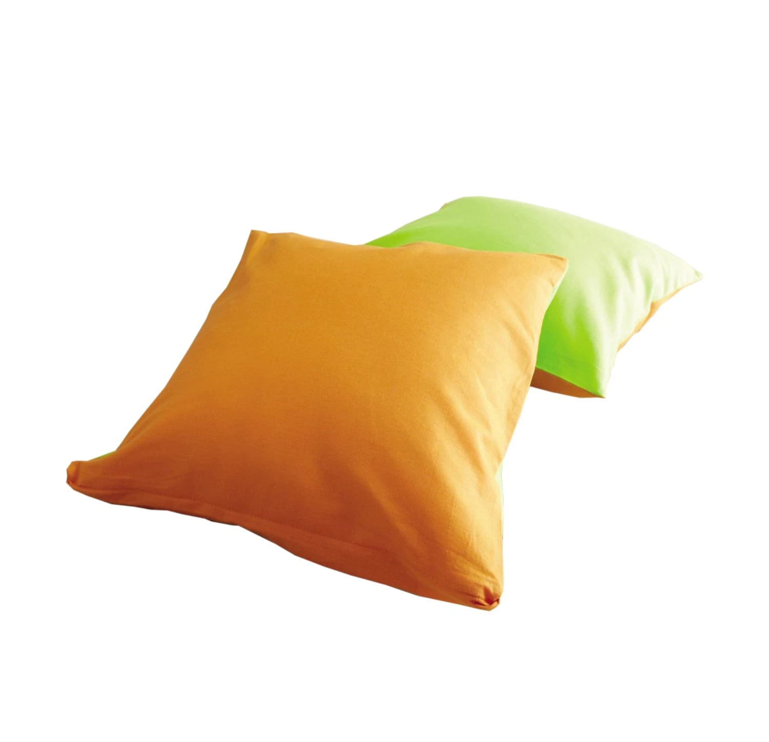 Ticaa Kissen 2er Set Für Kinder In Orange-Grün