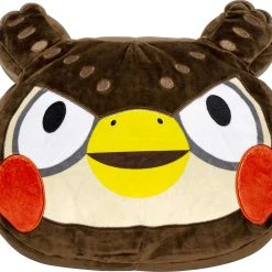 Tomy Plüschkissen Club Mocchi-Mocchi Animal Crossing Blathers Mocchi