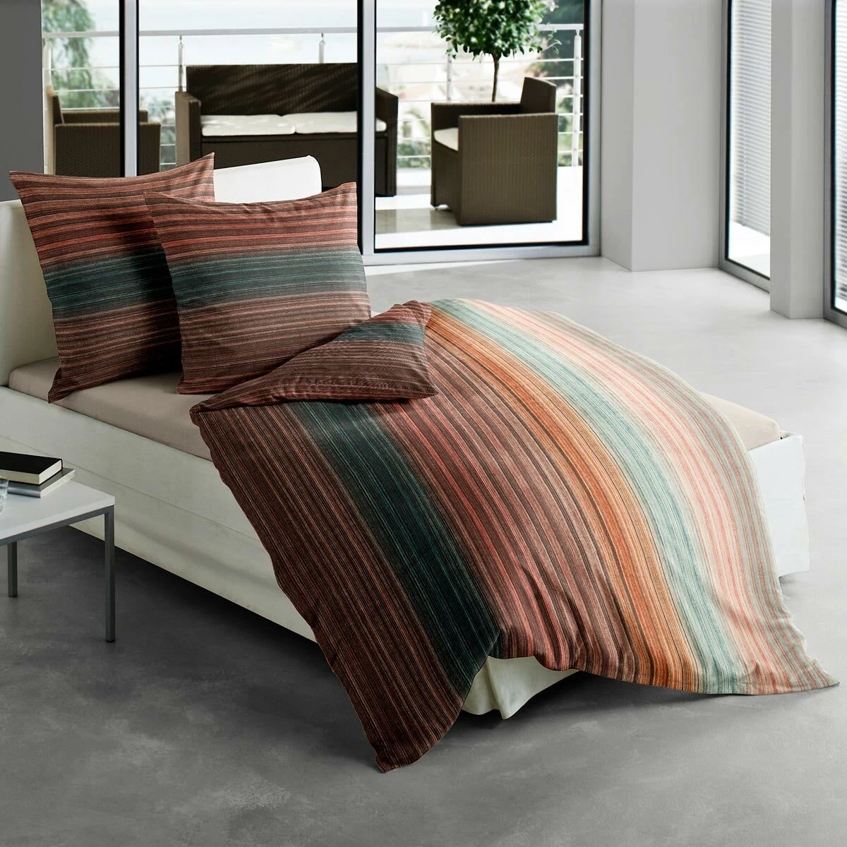 Traumschlaf Bettwäsche Angelo In Rost – Bild 2