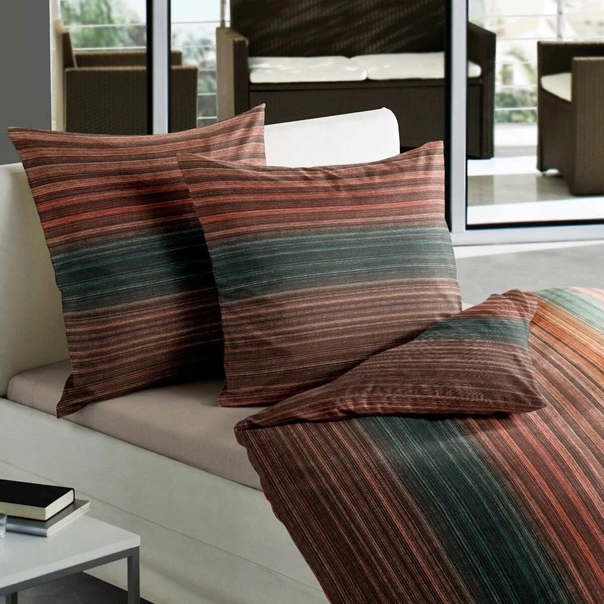 Traumschlaf Bettwäsche Angelo In Rost – Bild 3