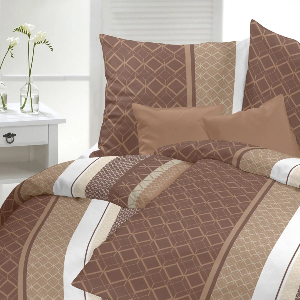 Traumschlaf Bettwäsche Brice In Choco – Bild 3