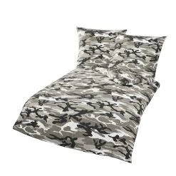 Traumschlaf Bettwäsche Camou Graphit In Graphit