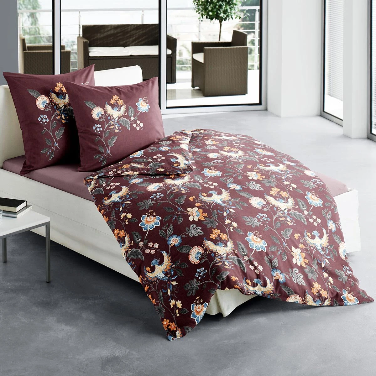 Traumschlaf Bettwäsche Fiona In Rubin – Bild 2