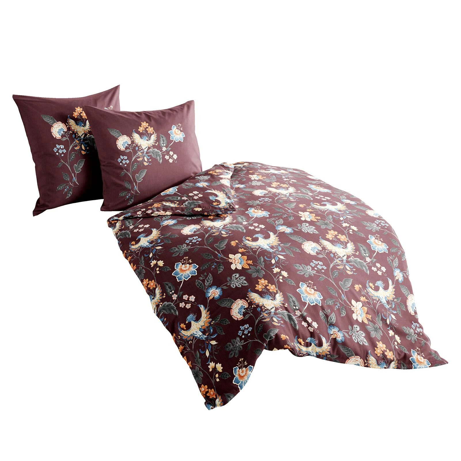 Traumschlaf Bettwäsche Fiona In Rubin