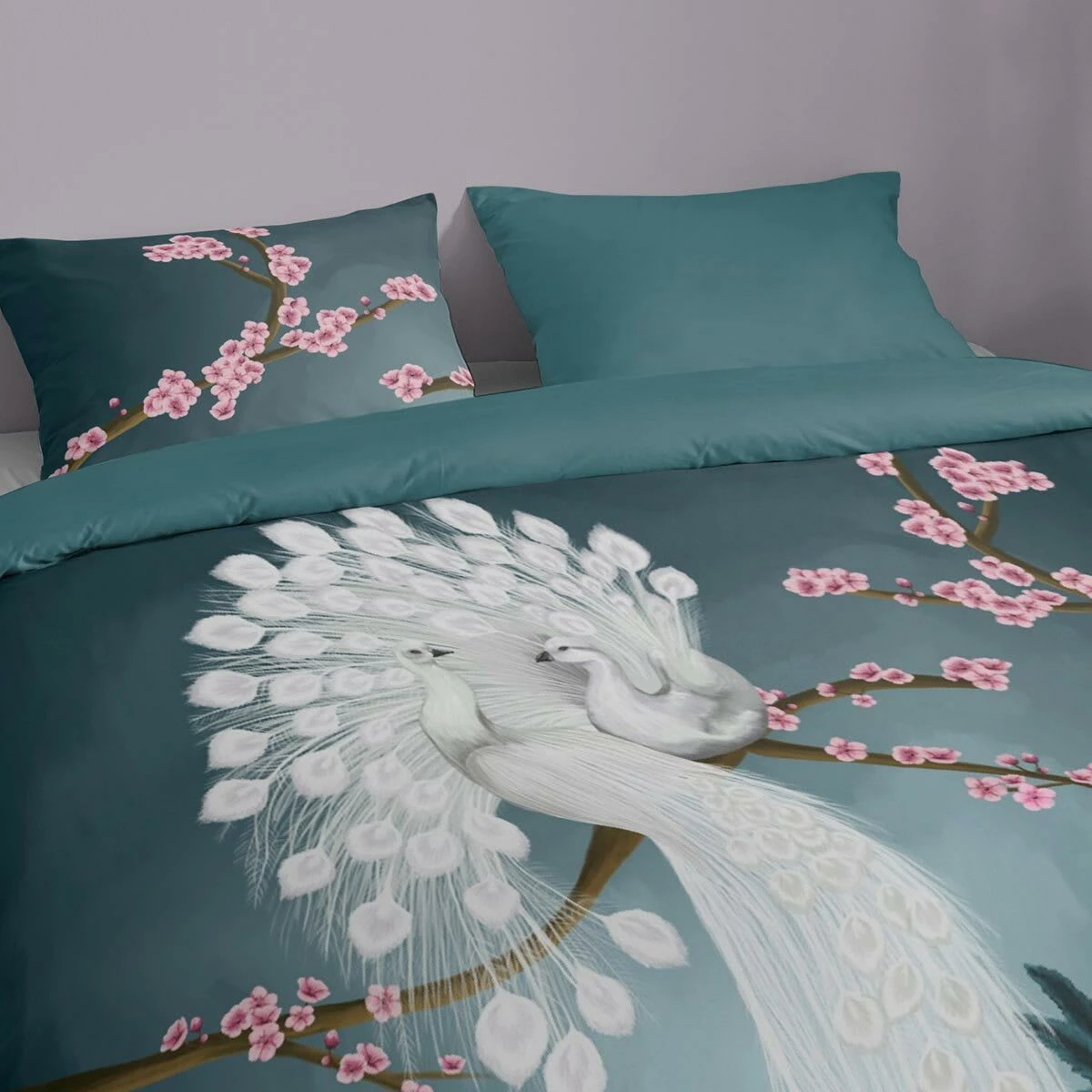 Traumschlaf Bettwäsche Genesis In Petrol – Bild 4