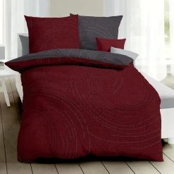 Traumschlaf Bettwäsche Jaro In Rubin