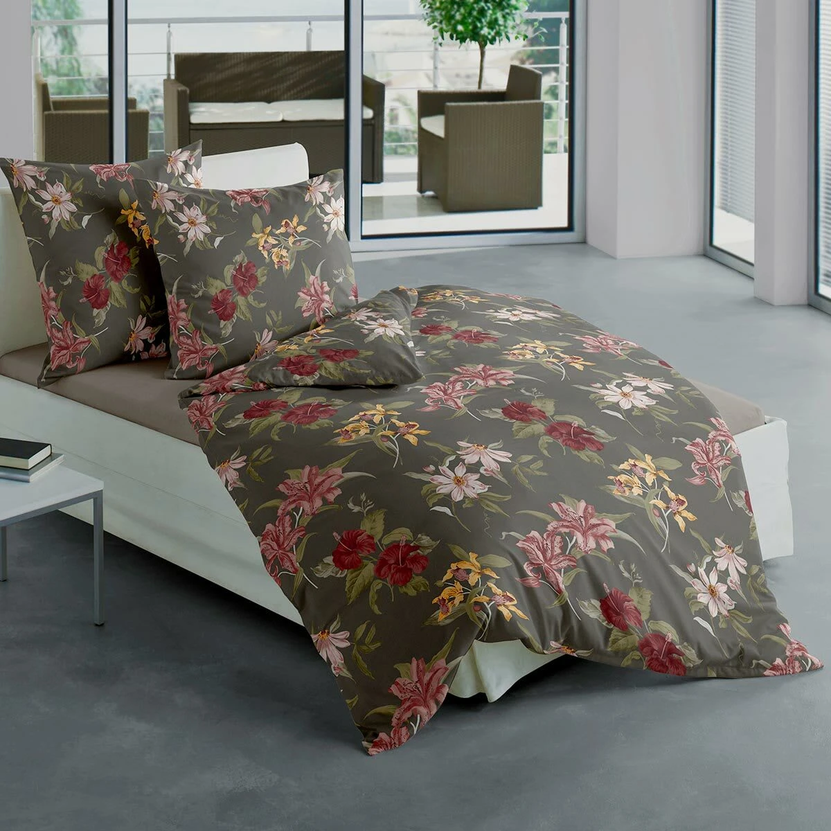 Traumschlaf Bettwäsche Luise In Grün – Bild 2