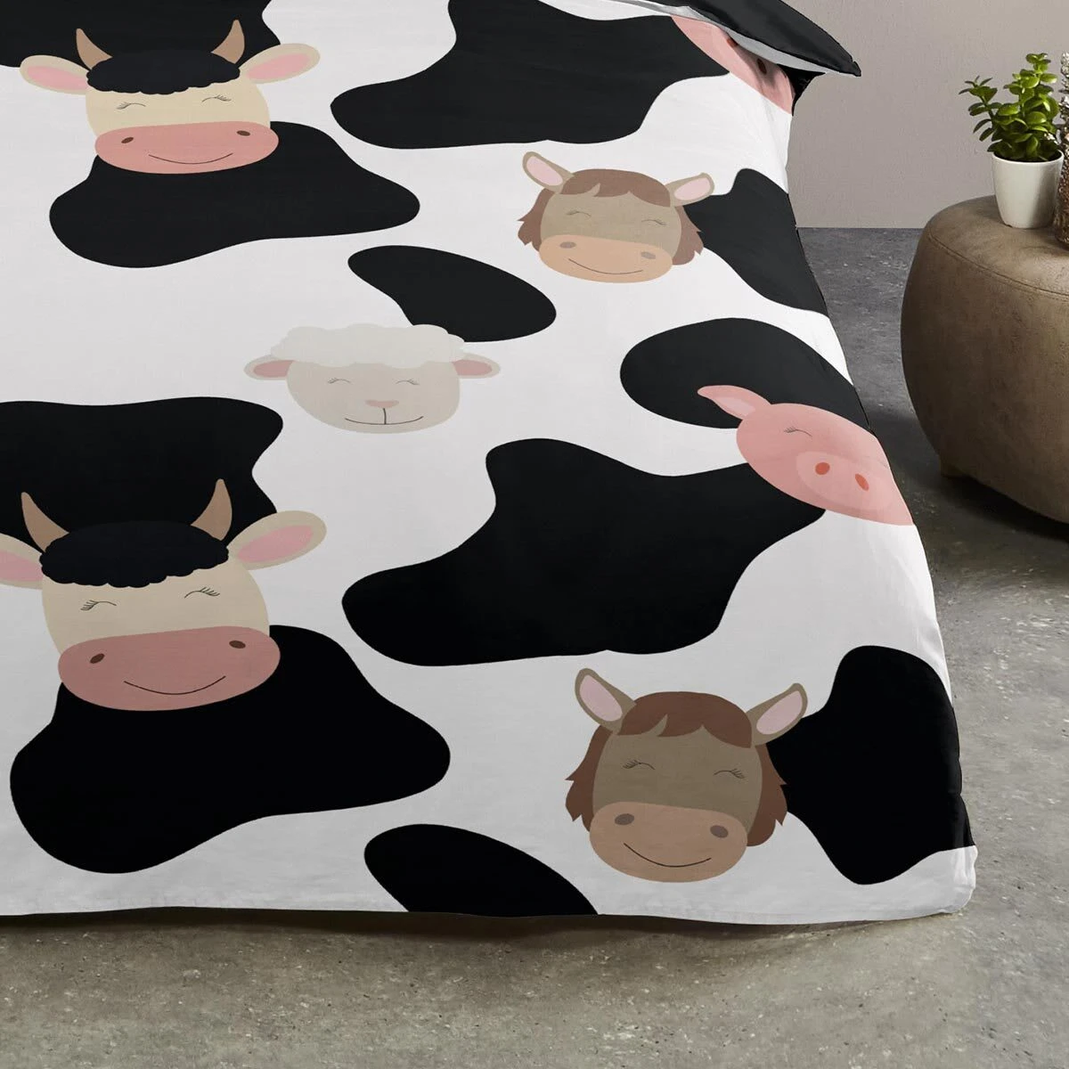 Traumschlaf Bettwäsche Marjolijn In Schwarz Weiß – Bild 4