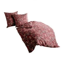 Traumschlaf Bettwäsche Ornamente In Rot