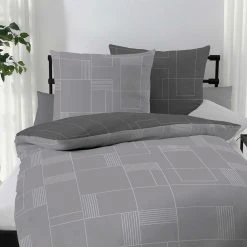 Traumschlaf Bettwäsche Uptown In Zinn