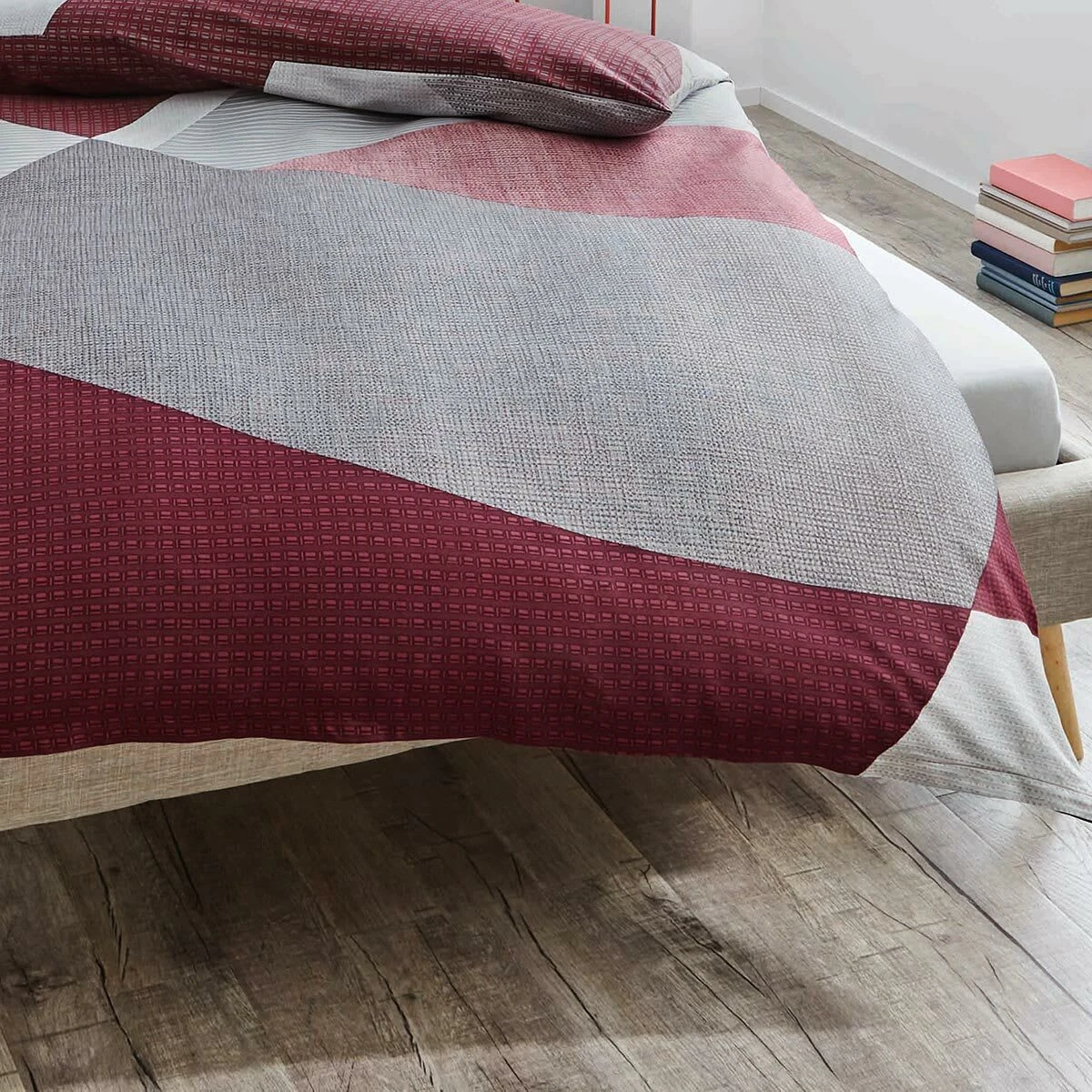 Traumschlaf Bettwäsche Vista In Rubin – Bild 4