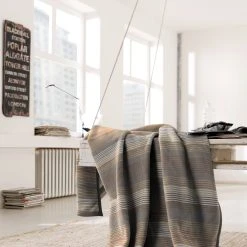 Traumschloss Cotton Home Wohndecke Lines In Beige