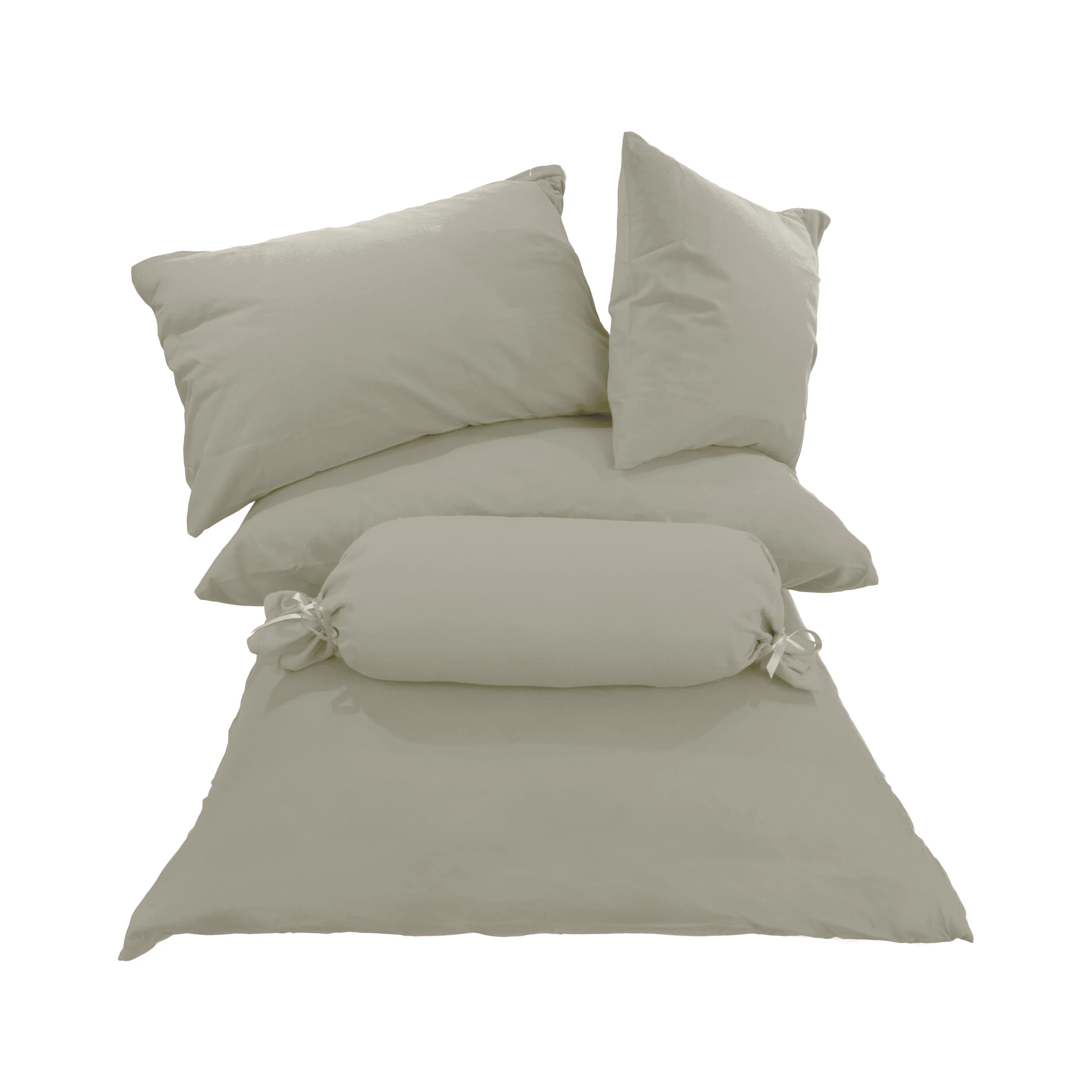 Traumschloss Exclusiv Edel-Jersey Kissenbezug In Kiesel