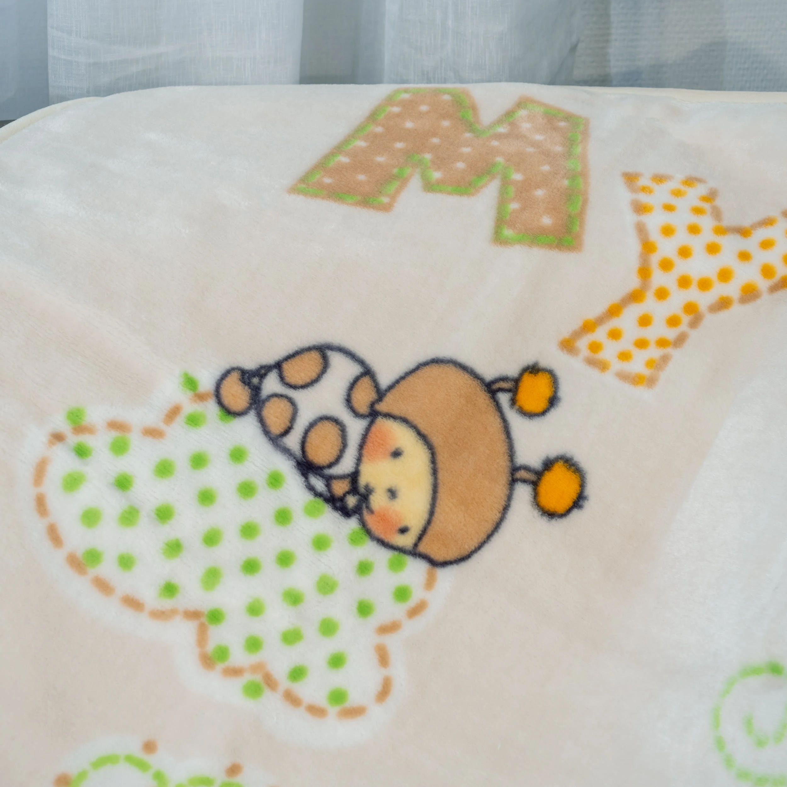 Traumschloss Käferfreunde Kinderdecke In Orange – Bild 4