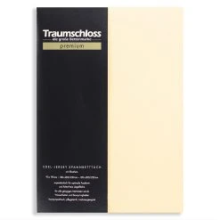 Traumschloss Premium Edel-Jersey Spannbettlaken In Natur