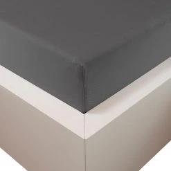 Traumschloss Premium Plus Edel-Jersey Spannbettlaken In Anthrazit
