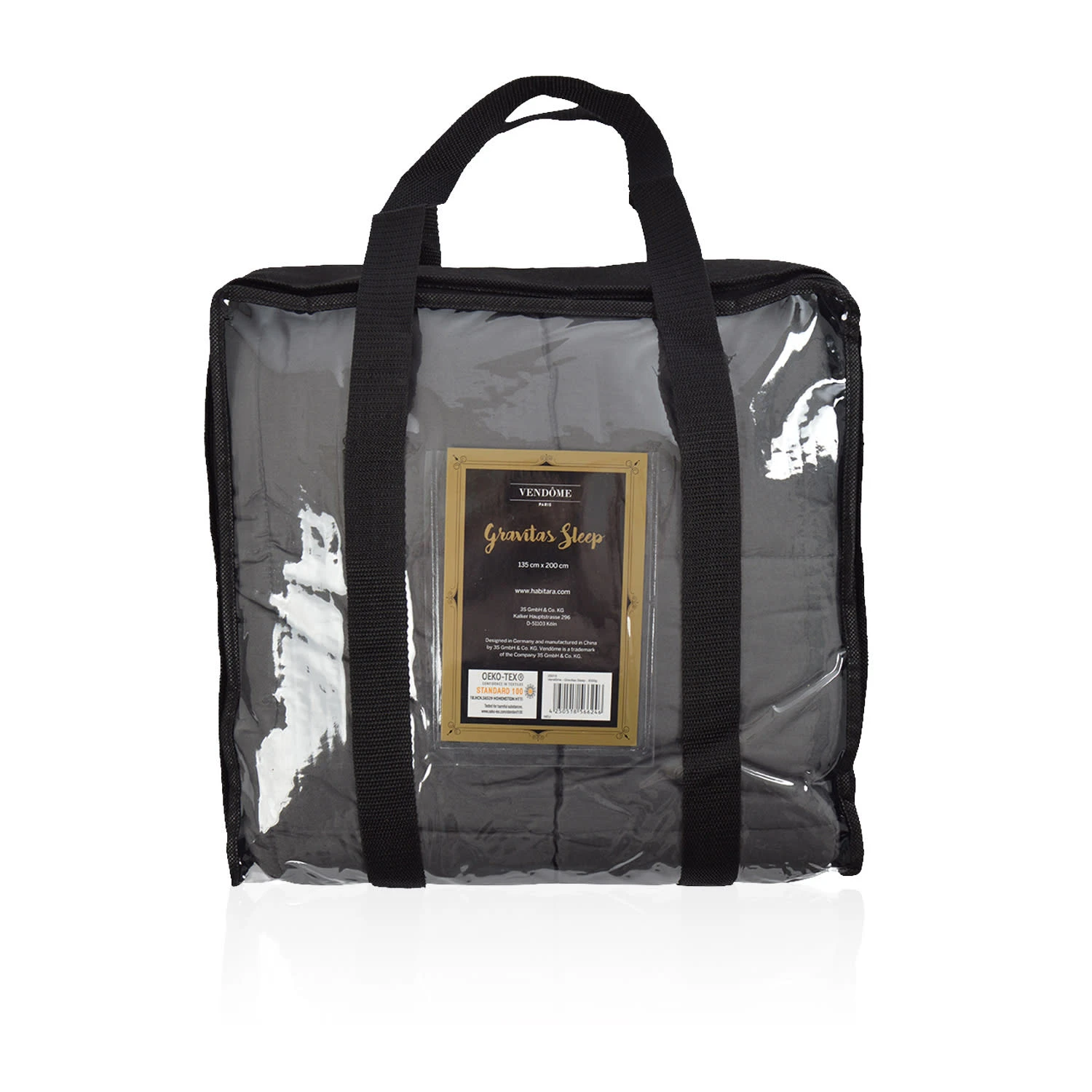 Vendôme Bettdecke " Gewichtsdecke - Gravitas Sleep - 5 Kg " In Grau â Bild 5