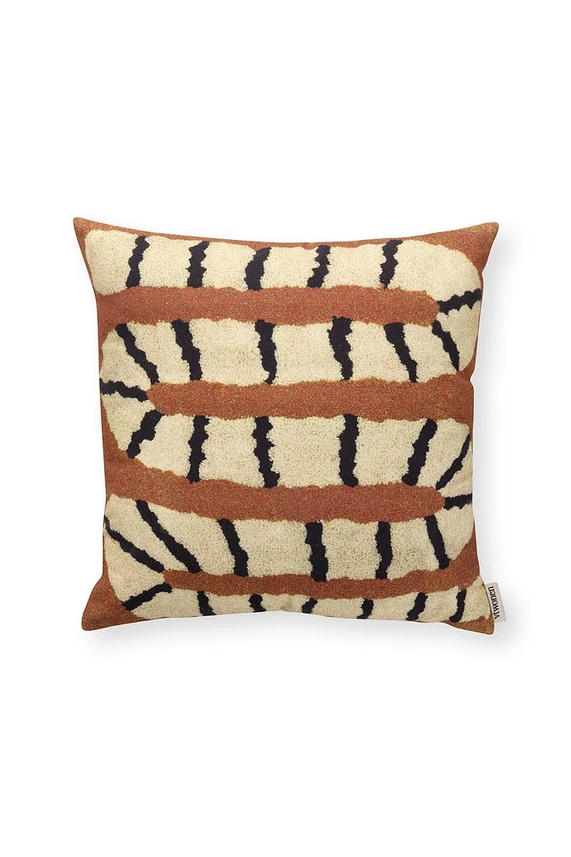 VTwonen Kissen "Square Printed Africa" In Mehrfarbig - (L) 50 X (B) 50cm