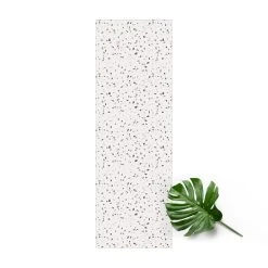 WallArt Vinyl-Teppich - Detailliertes Terrazzo Muster Pompeji In Grau
