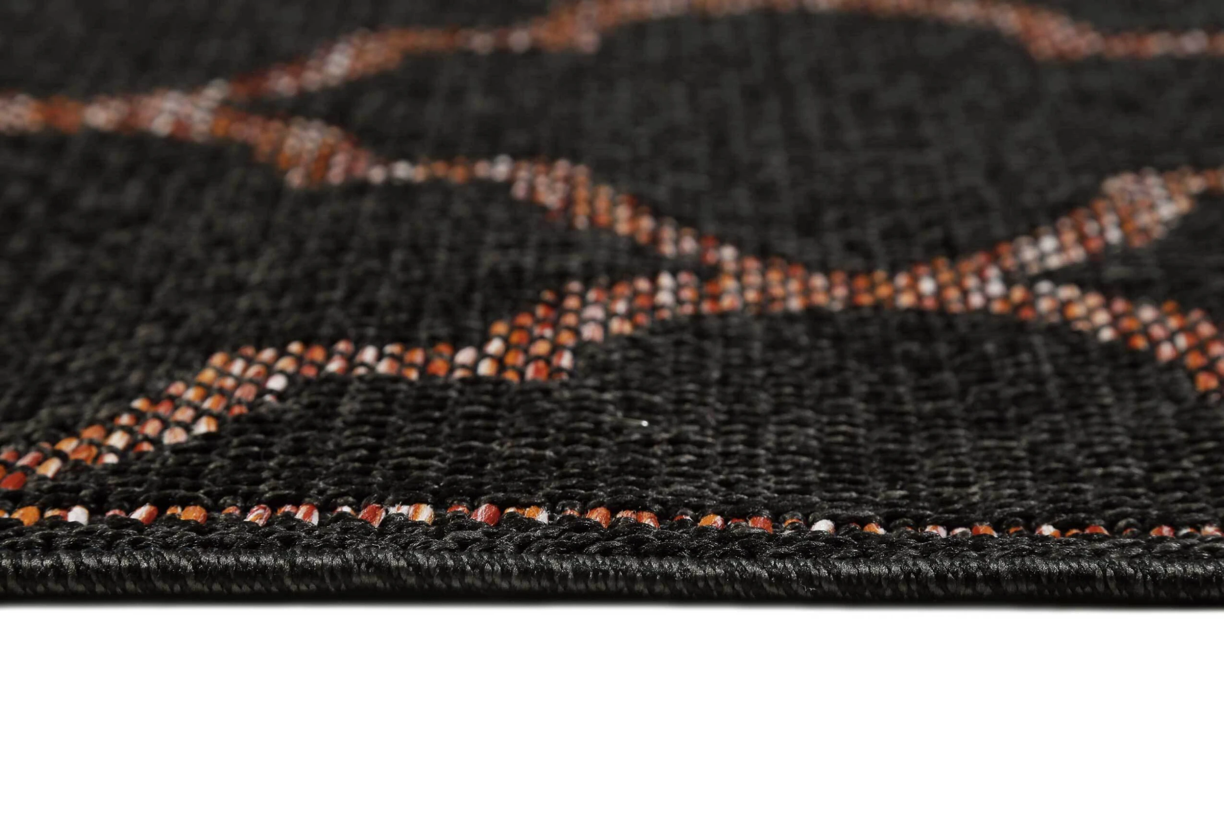 Wecon Home Teppich In & Outdoor Gleamy Outdoor In Anthrazit Rot – Bild 4