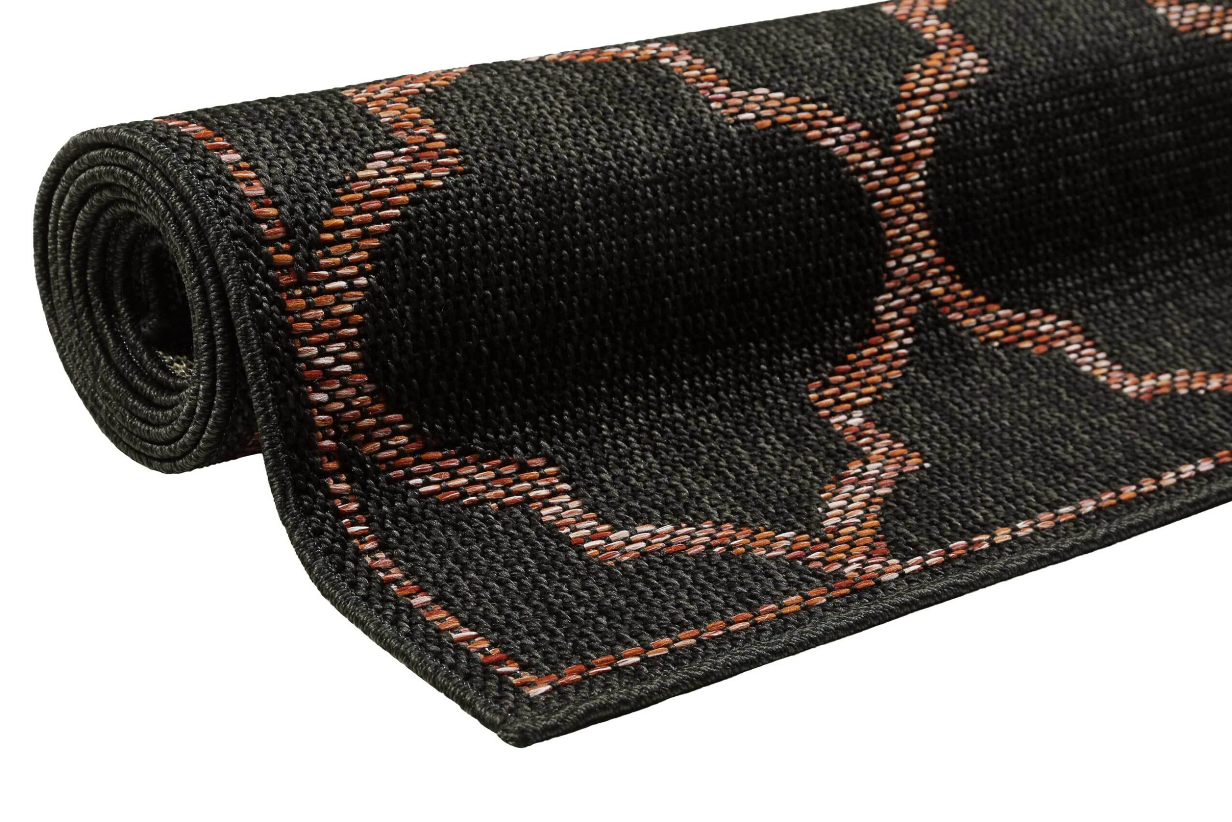 Wecon Home Teppich In & Outdoor Gleamy Outdoor In Anthrazit Rot – Bild 7