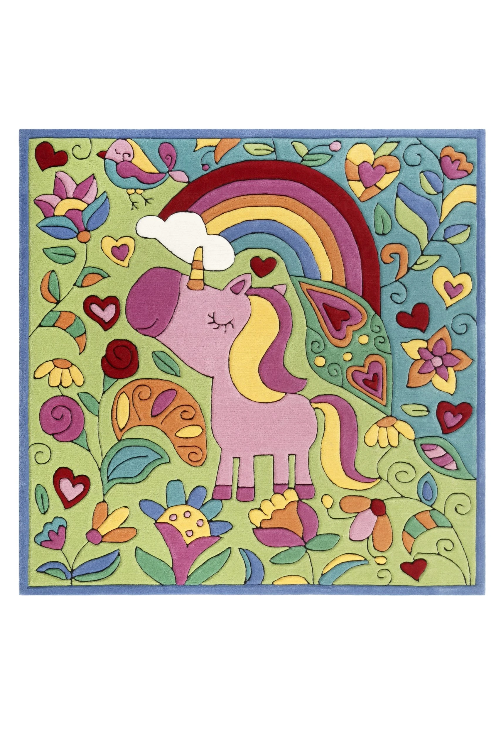 Wecon Home Teppich Lovely Unicorn In Multicolor