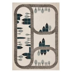 Zala Living Hochflor Kinderteppich Country Road 120x170 Cm